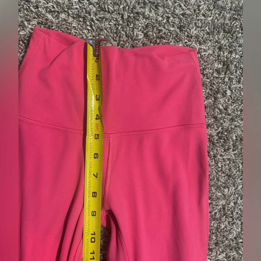 Lululemon Athletica Vibrant Pink Leggings